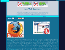 Tablet Screenshot of free-web-browsers.com